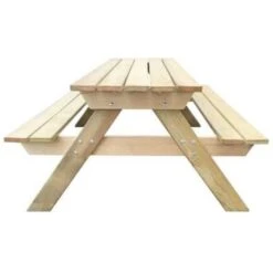 VidaXL Picknicktafel 150x135x71,5 Cm Hout -Madison Verkoopwinkel 6f59bdd327534033aa4f6f3ea42b3bd0