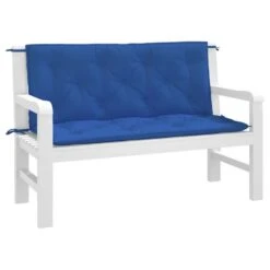 VidaXL Tuinbankkussen 120 Cm Oxford Stof Blauw -Madison Verkoopwinkel 71611497ee1e42d39d9e7d06be641f49