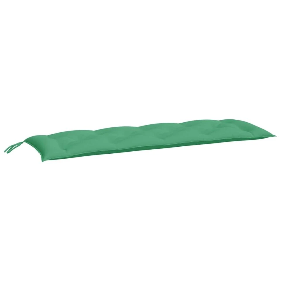 VidaXL Tuinbankkussen 150 Cm Oxford Stof Groen 3 VidaXL Tuinbankkussen 150 Cm Oxford Stof Groen - Afbeelding 3