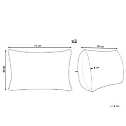 Beliani Buitenkussen KALAMOS - Groen Polyester -Madison Verkoopwinkel b4e3ba2f617841ab9fc4c69c9ee2b2de 1
