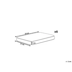Beliani Zitkussen TOLVE - Geel Polyester -Madison Verkoopwinkel e136c7a162624ace8989010a416bf81c